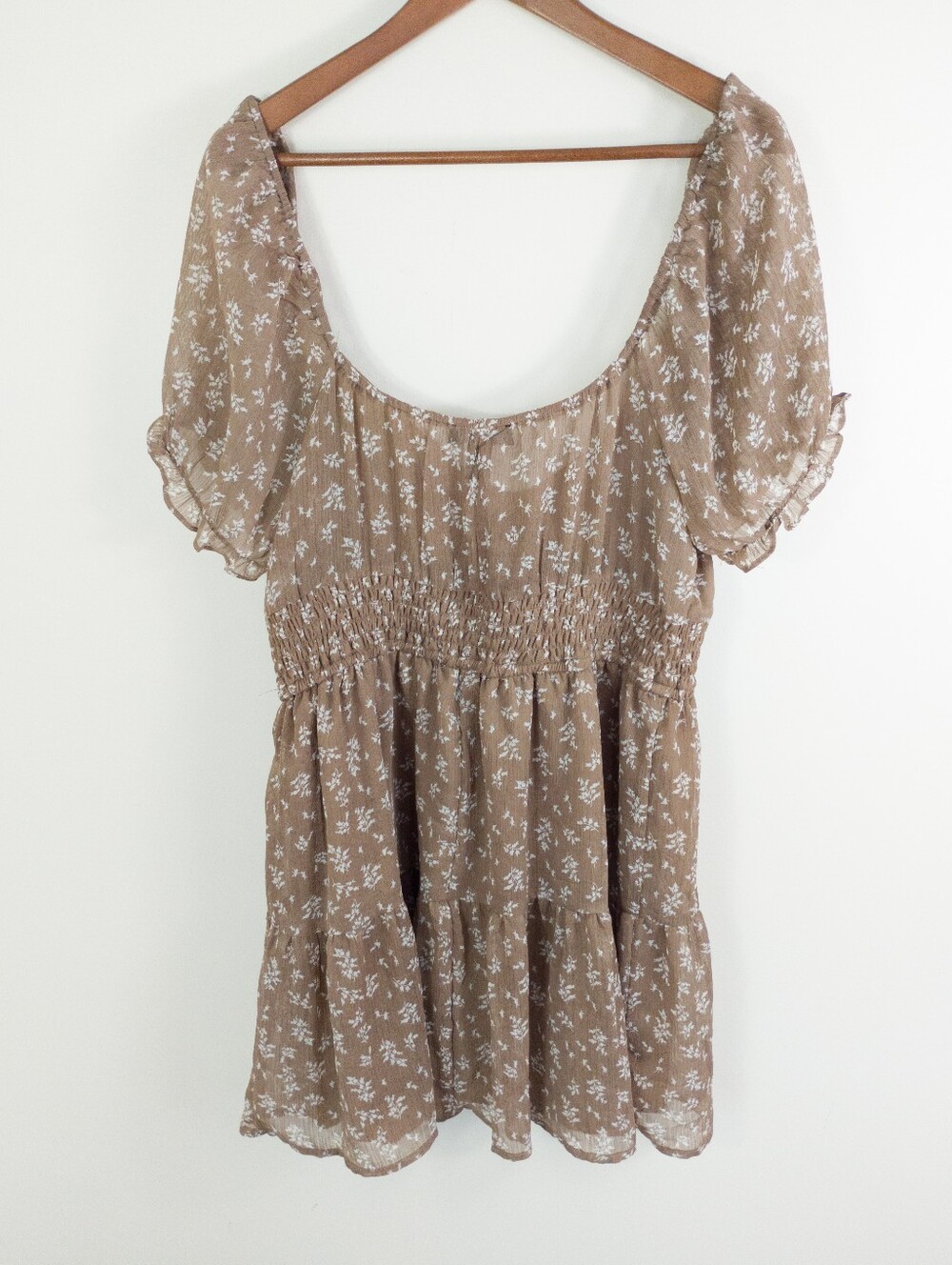 Streetwear Society Floral Babydoll Dress Size XL - Picture 7 of 7